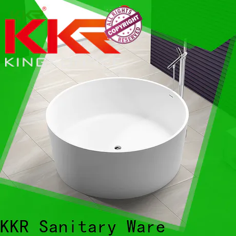 KingKonree artificial stone bathtub free design for shower room
