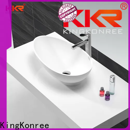 KingKonree oval above counter basin manufacturer for room