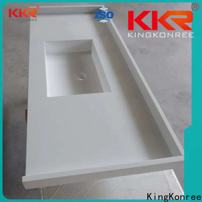 KingKonree all in one bathroom sink and countertop latest design for bathroom