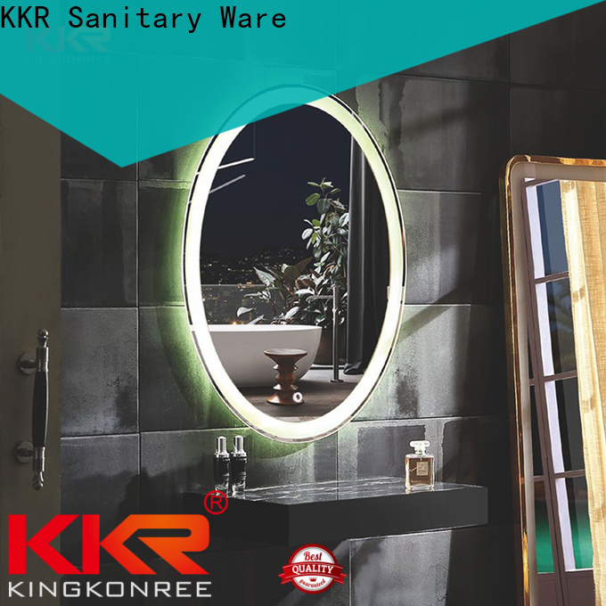 KingKonree custom bathroom mirrors supplier for hotel