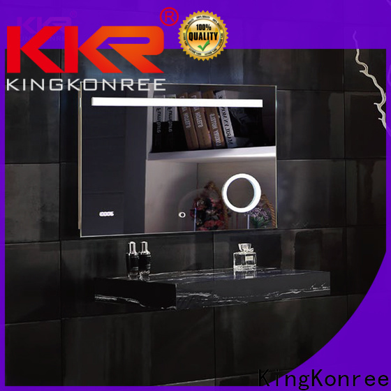 KingKonree led light led mirror bathroom customized design for bathroom