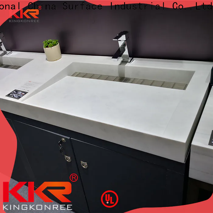 KingKonree solid ctm basin cabinets customized for toilet