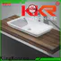 KingKonree lavatory above counter bath sinks cheap sample for hotel