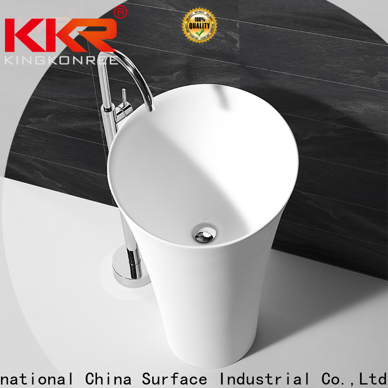 KingKonree pedestal sink design for home