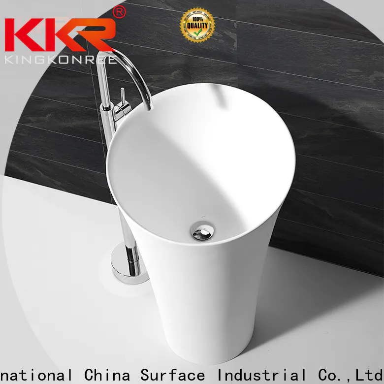 KingKonree pedestal sink design for home