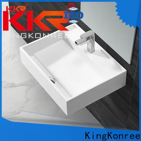 KingKonree small wall hung sink supplier for toilet
