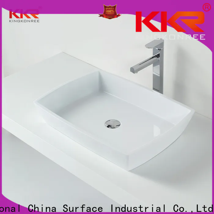 standard oval above counter basin at discount for home