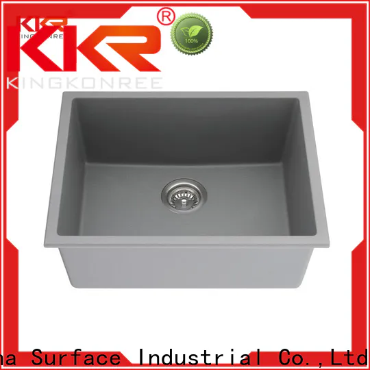 KingKonree excellent 16 inch undermount bathroom sink customized for apartment