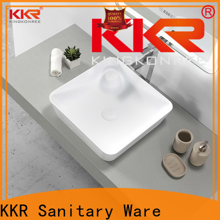 KingKonree above counter vessel bathroom sinks cheap sample for room