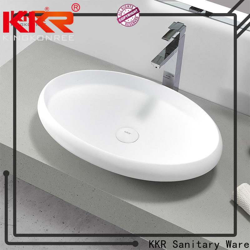 elegant vanity basins above counter design for home