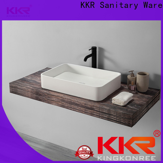 KingKonree durable bathroom above counter basins design for room
