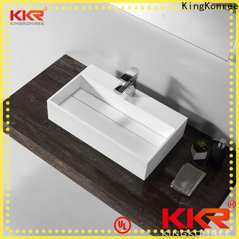 KingKonree table top wash basin design for hotel