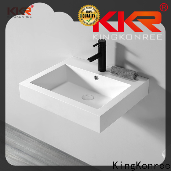 KingKonree sink wall hung supplier for hotel
