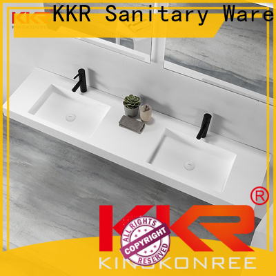 KingKonree wall mounted corner basin customized for bathroom