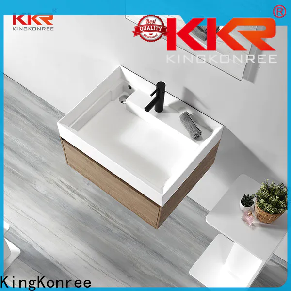KingKonree sanitary ware cloakroom basin with cupboard customized for bathroom