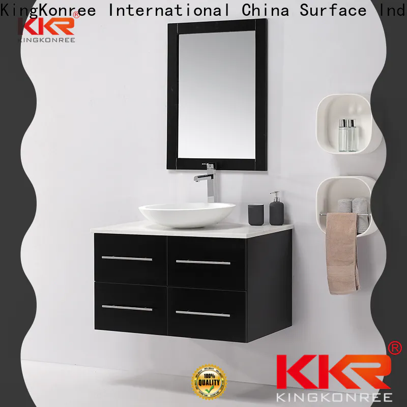 KingKonree hot-sale vanity with side cabinet supplier for households