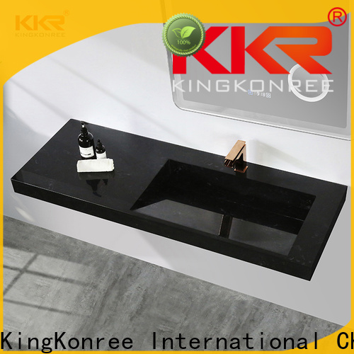 KingKonree stone wall mount sink manufacturer for bathroom