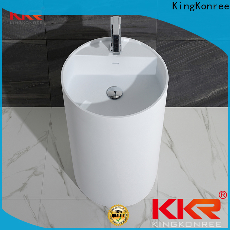 height free standing sink bowl manufacturer for motel