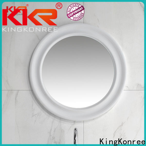 KingKonree handled led mirror high-end for bathroom