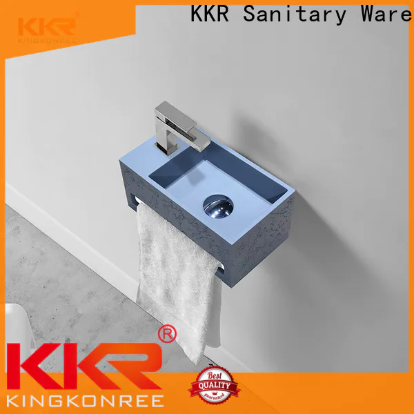 wall hung concrete wall hung basin manufacturer for bathroom