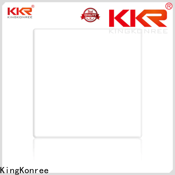 KingKonree acrylic solid surface sheets suppliers supplier for restaurant
