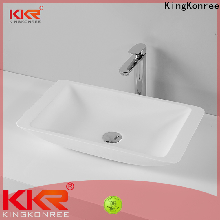KingKonree approved above counter basins manufacturer for room