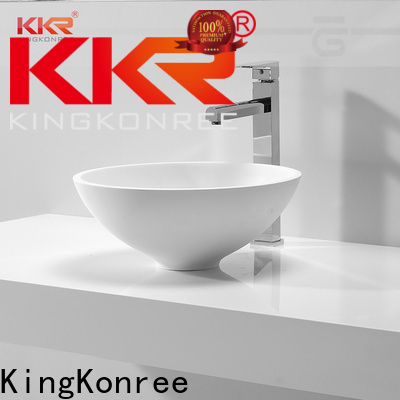 best quality top mount bathroom sink customized for hotel