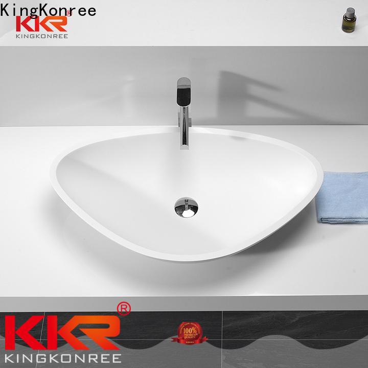 KingKonree bathroom sinks above counter basins supplier for restaurant