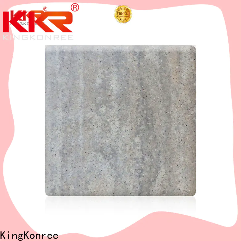 KingKonree popular buy solid surface sheets online manufacturer for hotel