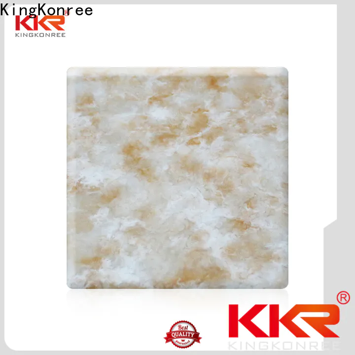 KingKonree buy solid surface sheets online from China for home