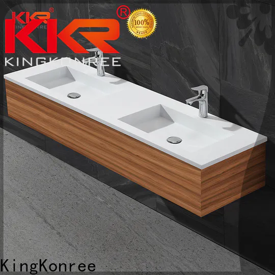 KingKonree vanity basins and cabinets manufacturer for hotel