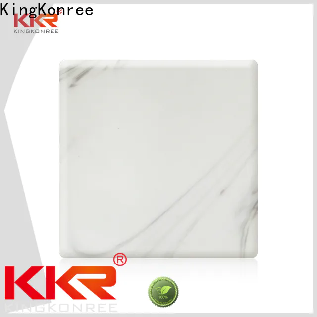 KingKonree practical acrylic solid surface sheet customized for home