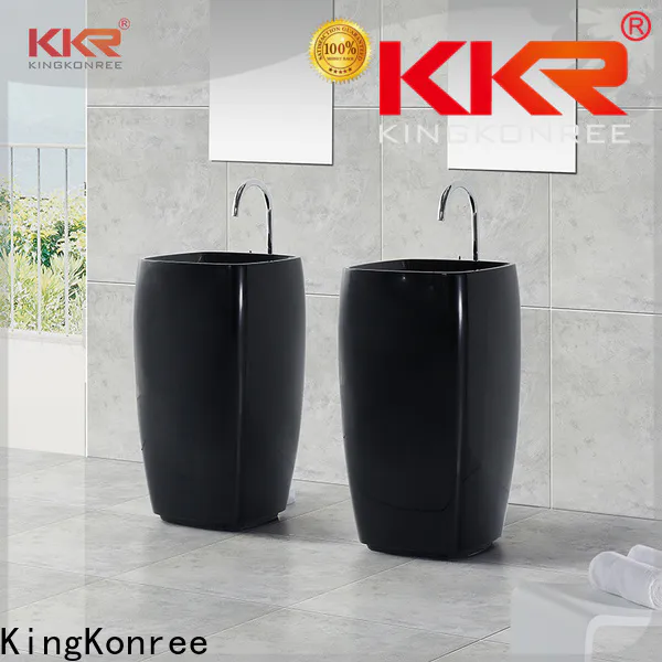 KingKonree floor standing basin supplier for hotel