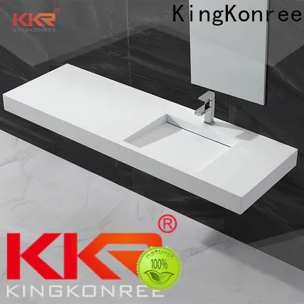 KingKonree wall hung washbasin sink for toilet