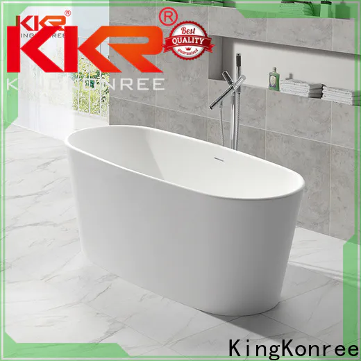reliable round freestanding bathtub at discount for bathroom