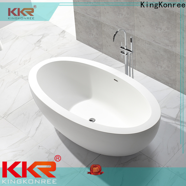 KingKonree bulk production modern freestanding tub custom for hotel