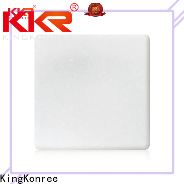 KingKonree acrylic solid surface material supplier for hotel