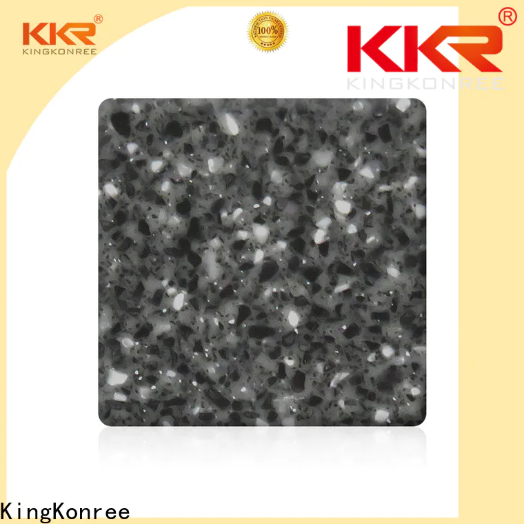 KingKonree green buy solid surface sheets online customized for hotel