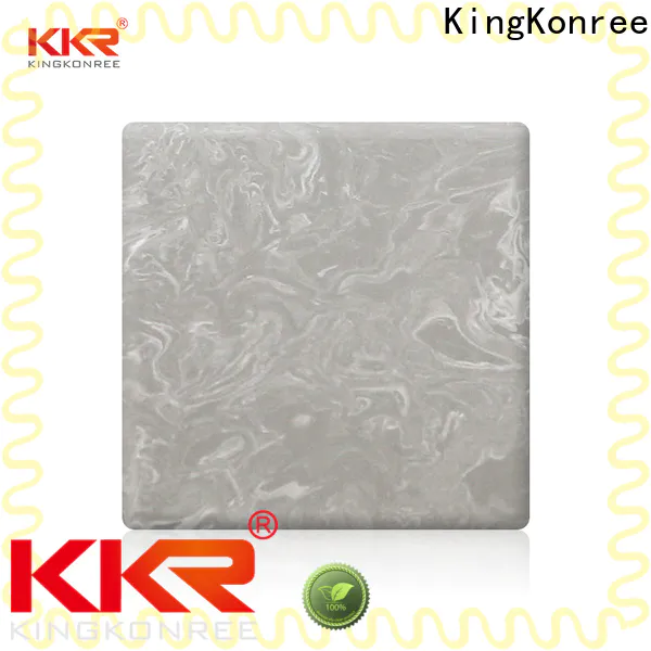 KingKonree artificial solid surface sheet suppliers supplier for room