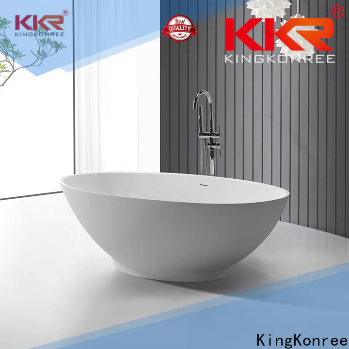 KingKonree quality round freestanding bathtub supplier for bathroom