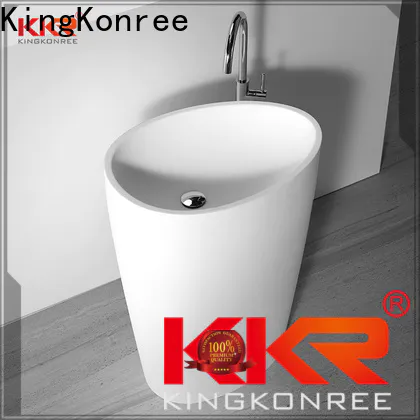 KingKonree standard free standing wash basin customized for home