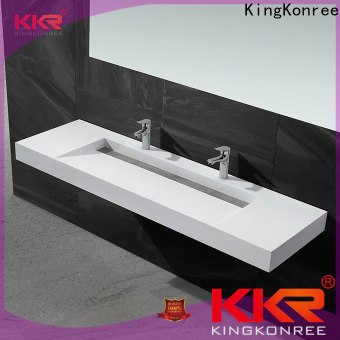 KingKonree quality 24 inch wall mount sink design for toilet