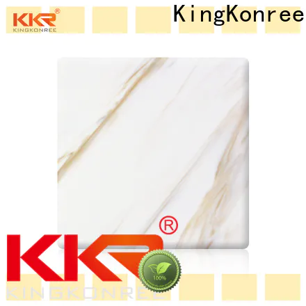 KingKonree pure solid surface sheets for sale directly sale for room