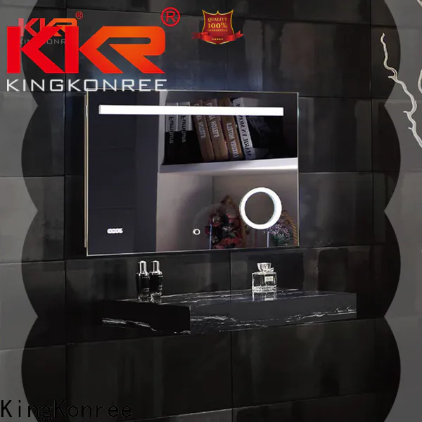 KingKonree mini makeup mirror led lights manufacturer for hotel