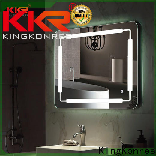 KingKonree travel led light makeup mirror box high-end for home