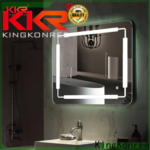 KingKonree travel led light makeup mirror box high-end for home
