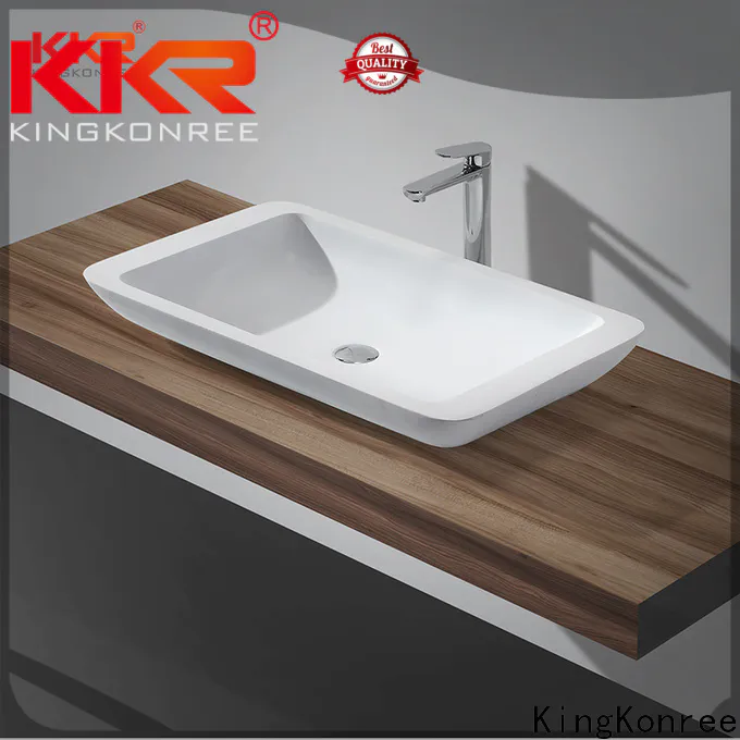 excellent above counter wash basin square customized for home