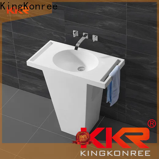 KingKonree gel floor standing basin unit customized for home
