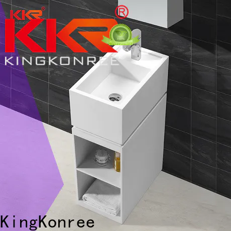 standard free standing bathroom sink vanity manufacturer for home