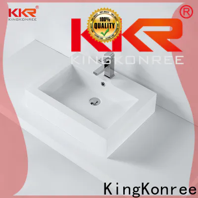 KingKonree above counter bath sinks customized for home